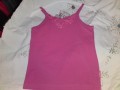 Fransa Tank Top med broderi og palietter str. 110