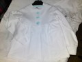 Fransa Cardigan med turkis knapper