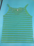 Fransa Tank Top med striber str. 98