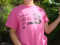 X-BOYZ Raw T-shirt med glimmertryk