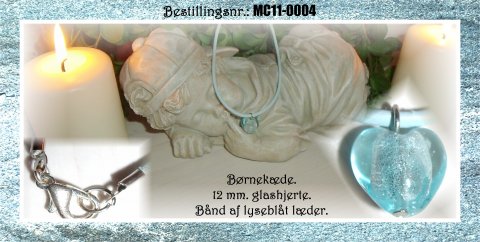 MC11 - b�rnek�der - lysebl�t 12 mm. hjerte
