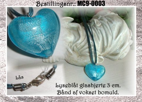 MC9 - glashjerter 3 cm - lysebl�t