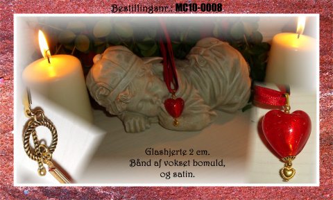 MC10 - glashjerter 2 cm - r�dt