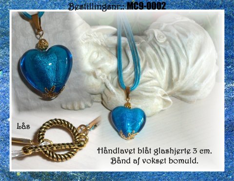 MC9 - glashjerter 3 cm - m�rkebl�t