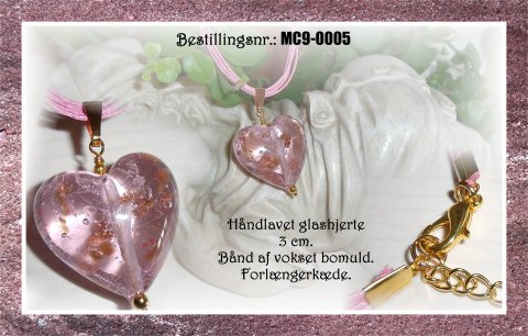 MC9 - glashjerter 3 cm - lyser�dt
