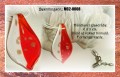 MC2 - glasdr�be - hvid/r�d
