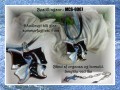 MC6 - sommerfugl - bl�/sort