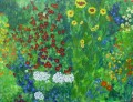 Sunflowers a la Klimt