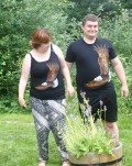 T-shirts og andet t�j