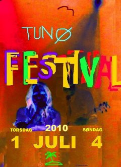 Tun&oslash; Festival plakat 2010 af Ole Gjermandsen