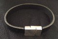 Flad lderarmbnd