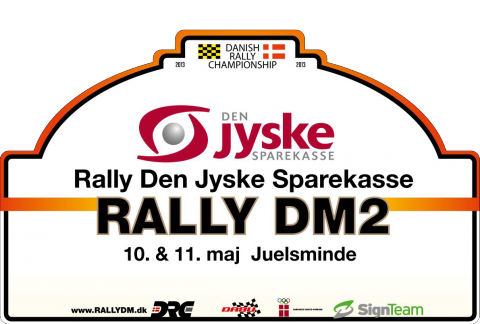 DM 2 Rally Den Jyske Sparekasse Juelsminde 2013
