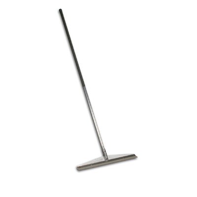 Gummiskraber, mineraloliebestandig, med aluminiumsskaft