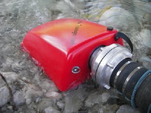Flydende sugehoved type S50 med 110 mm storz afgang