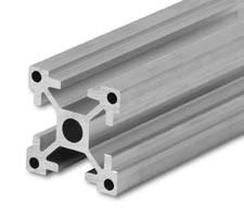 Ziegler Profilsystem 45 i alum., 45 x 45 mm, 5 meter