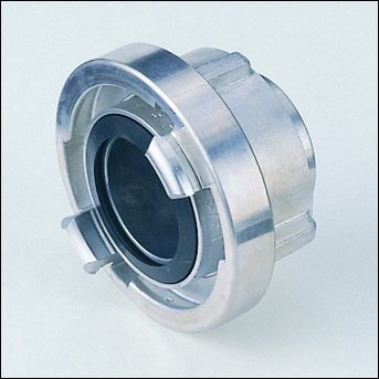 B-Storz slangekobling med 75 mm kort hals, letmetal