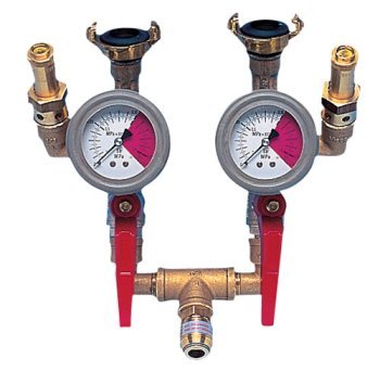 Vetter styreaggregat, dobbelt, i fittings.