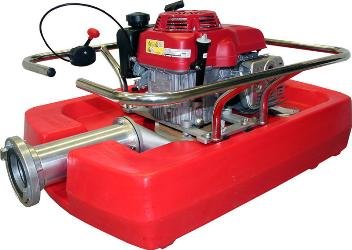 Flydepumpe type Mammoth 2400 med Honda benzinmotor