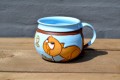 Mug with sitting cat