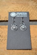 Earrings of surgical steel