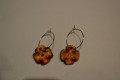 Hand crafted earrings made from friendly plastic