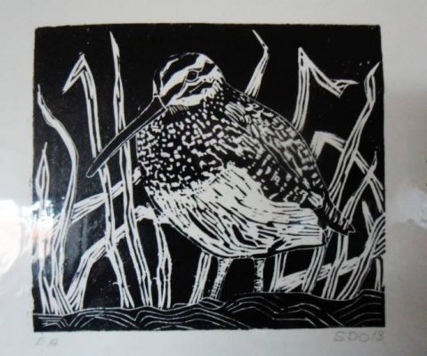 Litografi af Susanne Dagmar Olsen