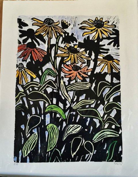 Litografi af Susanne Dagnmar Olsen