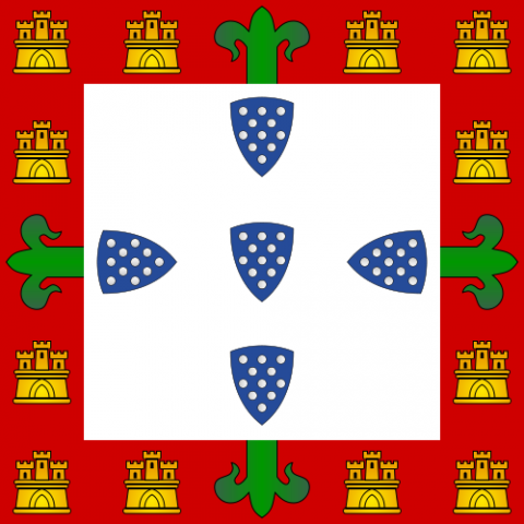 Portugisisk flag under D. João I's tid Bandeira Joao I