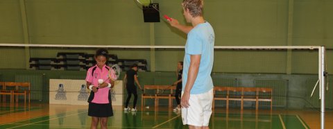 Youth player and coach
