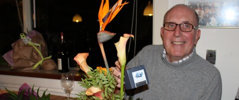 Steen Nørgaard modtager 50 års nål