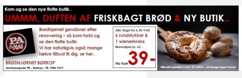 design af annoncer til bagerkampagne