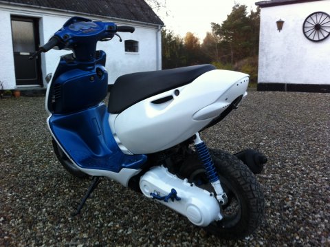 Aprilia Sonic med speciel baglygte og styling