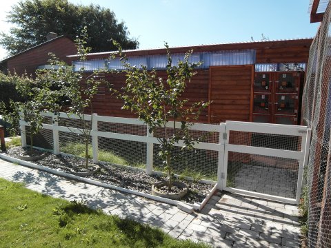 outside of stable