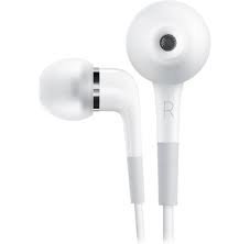 Apple In-Ear Headphones med fjernbetjening og mikrofon