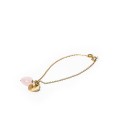 Armbnd i guldbelagt slv
