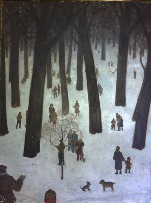 Winter by Agnes C. Tatham