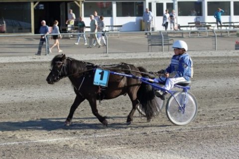 Bådsgårds Bacardi og Emil Friis Pedersen vinder ponyløbet 25/+6-2018