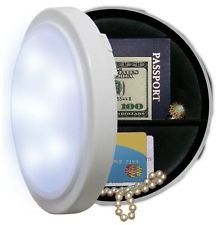 Lamp met verborgen compartiment