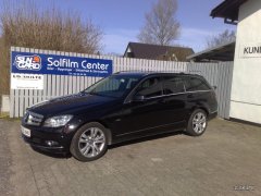 Solfilm i mercedes st car