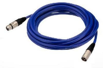MECN-1000/BL Audiokabel 10m bl�