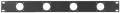 RCP-8736U 19'' frontplade 1U m/huller