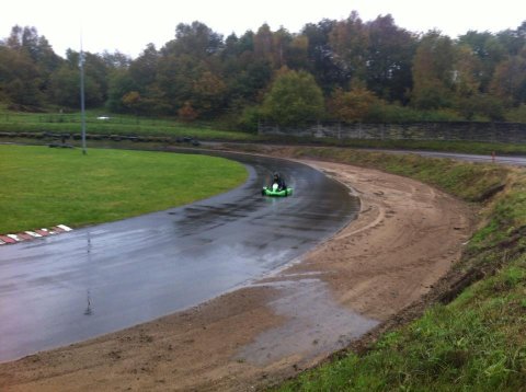 OG så var der en lille kamp med Martin i regvejer