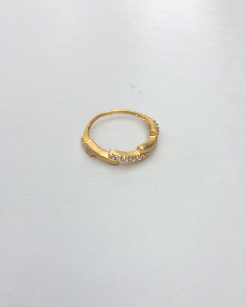 Forgyldt ring