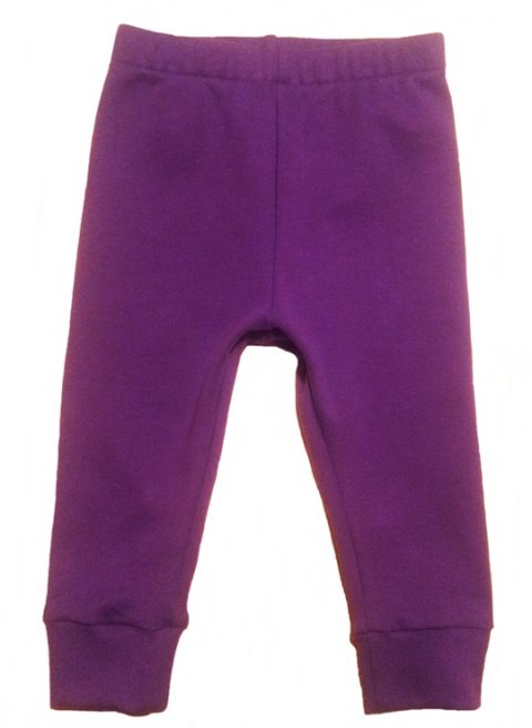 leggins i dyb lilla