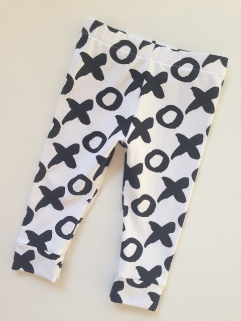 Leggins med  XO  KUN STR 68 TILBAGE