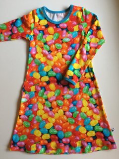 kjole med jellybeans