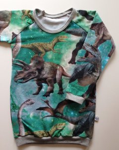 bluse med dinoer