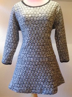peplum tunika i quilt